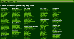 Desktop Screenshot of paygaysites.com
